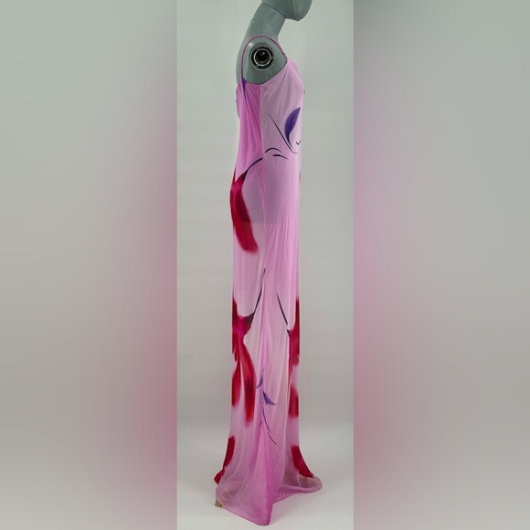 🆕 RAT & BOA 🧿 NWOT Alici Pink Floral Column Dress, Sz XL - Picture 6 of 17